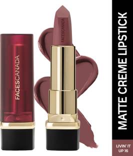FACES CANADA Comfy Matte Creme Lipstick | Long Stay | Intense Color | One Stroke Application