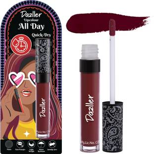Dazller All Day LipColour Quick Dry | Long-Stay | Lightweight | Matte Lipstick for Women
