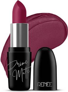 Renee Prime Matte Lipstick - Lightweight, Long-Lasting, Non-Drying, with Vitamin E