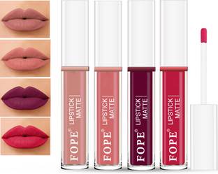 FOPE Lip It Up Liquid Matte Lipsticks Combo Set Smudge& Water-Proof #FL036