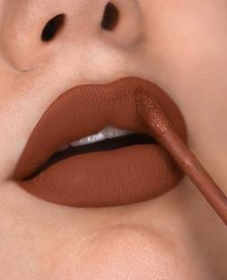 GULGLOW99 Liquid Matte Lipstick, Moisturises & Hydrates Lips Coral brown