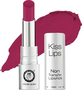 COLORS QUEEN Kis Lips Long Lasting, Water Proof, Non-Transfer Matte Lipstick
