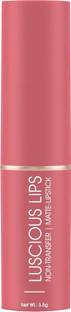 K.Y.L.Plus Luscious Lips Long Lasting Non Transfer Creamy Matte Lipstick(Nude Toast,3.5 g)