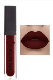 Fleeto Waterproof Long Lasting Matte lipgloss Bloodmoon Maroon