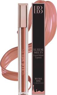 BERGAMOT BEAUTE Melts Matte Liquid Lipstick Non Transfer Lip Colour Upto 8plus Hours Wear