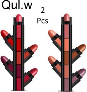 Qul.w Fab 5in1 Lipstick Combo Set of 2 F07