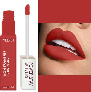 FORFOR Power Stay Long Last Matte Lipstick - Waterproof (12 hrs stay)