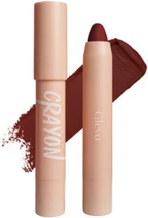 Gleva Crayon Lipstick Creamy Finish Silky Smooth Texture, Easy to Glide Lipcolor