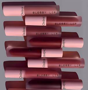Onfroi Beauty Waterproof Long Lasting
Liquid Matte Mini Lipstick Set Combo Pack
of 8