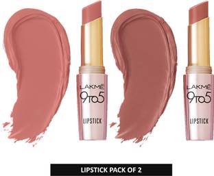 lakme 9to5 Primer + Matte Lipstick Pack of 2