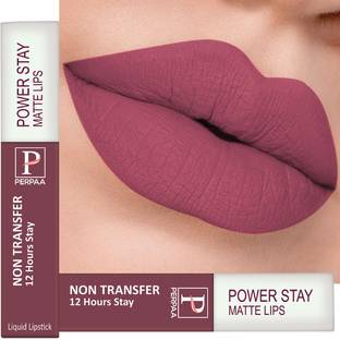Perpaa Power stay Liquid Matte Lipstick for women long hour stay