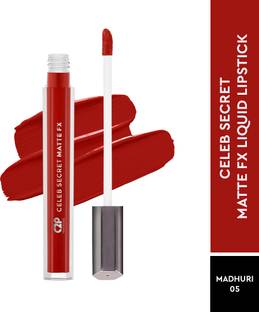 C2P Professional Makeup Celeb Secret Matte Red Liquid Lipstick Smudge-Proof Long-Lasting Up to 8 Hrs
