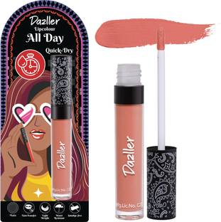 Dazller All Day LipColour Quick Dry | Long-Stay | Lightweight | Matte Lipstick for Women
