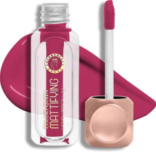 COLORS QUEEN Mattifying Non Transfer Liquid Matte Lipstick Enriched with Vitamin E Almond Oil