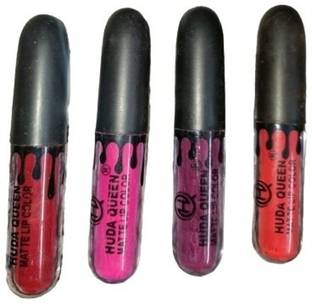 CMS HudaQueen Liquid lipstick minni round red