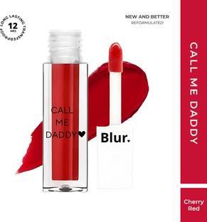 Blur India Call Me Daddy | Nude Matte Liquid Lipsticks - Cherry Red