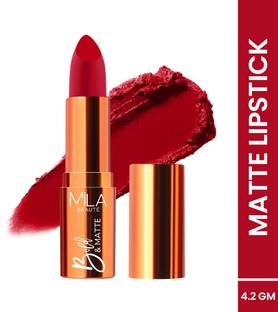 MILA BEAUTÉ Bold & Matte Lipstick | Soft & Light Weight Formula | Highly Pigmented Lipstick