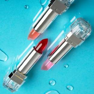 manasona Gel color change to pink lip care moisturizing multi color lipstick water proof