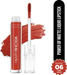 Hilary Rhoda Power Of Matte Liquid Lipstick | Buildable Colour | Long Lasting & Smudge Proof