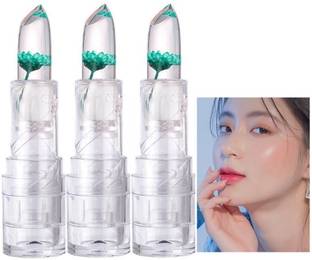 Emijun Magic Jelly Flower Lipstick Temperature Changing Lipstick Pack of 2