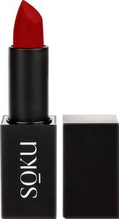 SOKU Censored Matte Long Lasting Creamy Lipstick Smooth & Light Weight