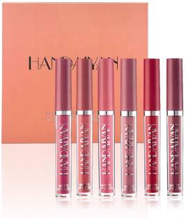 URBANMAC Matte Lipstick Set, HANDAIYAN 6 Colors Long Lasting Velvet Lips