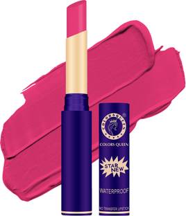 COLORS QUEEN Lips Non Transfer Waterproof Smudge Proof Long Lasting Matte Lipstick
