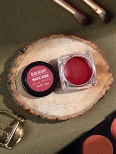 Bliss Beauty Lip & Cheek Tint | Blush with Long Lasting, & Matte Finish Lip Stain Pomegranate