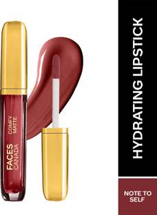 FACES CANADA Comfy Matte Liquid Lipstick| 10HR Stay | No Dryness