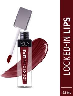 mila beaute Locked In Lips Liquid Lipstick 12 Hour Transfer Proof with Hyaluronic Acid Shade