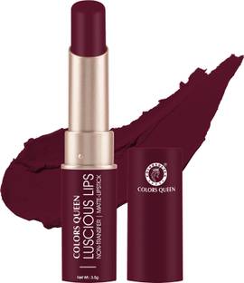 COLORS QUEEN Luscious Lips Long Lasting Non Transfer Creamy Matte Lipstick