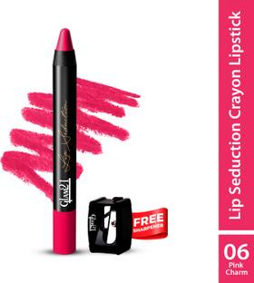 Glam21 Lip Seduction Non-Transfer Crayon Lipstick | Longlasting Creamy Matte Formula