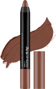SWISS BEAUTY Non Transfer Matte Crayon Lipstick | Waterproof & Smudgeproof| -