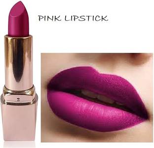 Luipui matte dark pink lipstick waterproof long lasting pack of 1