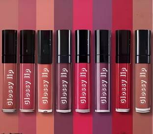 SUBHMUN Mini Lipsticks Combo Pack of 8 Liquid Matte Lipstick Set