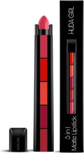 LORSHEL Beauty Fab Red Edition 5 in 1 Pocket Matte Lipstick