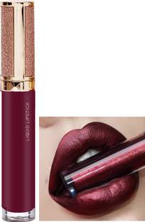 tanvi27 Metallic Liquid Long Lasting Full-Coverage Onion Lipstick