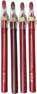 Gonegal Long Lasting Matte Waterproof Pencil Lipstick Set Of 04