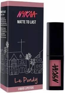 NYKAA Matte To Last ! Liquid Lipstick - Le Pondy 15