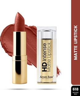 Seven Seas Matte Finish Long Lasting Rich Pigment Non-Drying HD Intense Matte Lipstick