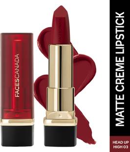 FACES CANADA Comfy Matte Creme Lipstick | Long Stay | Intense Color | One Stroke Application