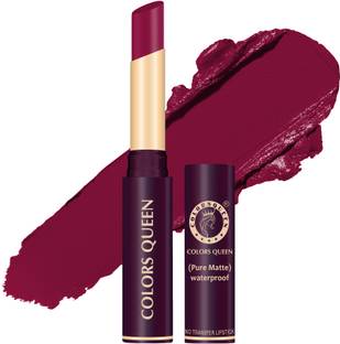 COLORS QUEEN Long Lasting Non Transfer Matte Lipstick for Women