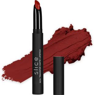 C2P Professional Makeup Slice Non-Transfer Smudge-Proof Long-Lasting Red Crayon Lipstick Waterproof