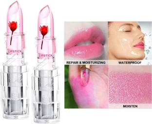 tanvi27 New Flower Jelly Moisturizer Long Lasting Nutritious Magic Color Shift Lip Balm