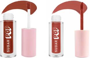 SUGAR POP 2 in 1 Liplour Combo - 10 Rosewood & 16 Terracotta