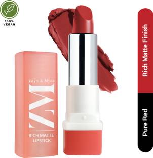 ZM Zayn & Myza Rich Matte Lipstick | With Argan oil, Murumuru and Shea butter | SAVAGE