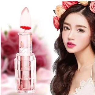 HUDA CRUSH Beauty Crystal Korean Waterproof Jelly Flower Lipstick WInter Care Lip Balm