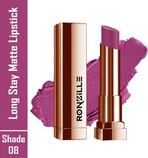 RONZILLE Long Matte Lipstick With Intense Shade
