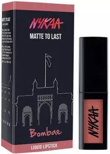 NYKAA Matte To Last ! Liquid Lipstick - Bombae