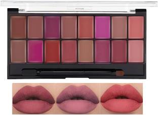 Arcanuy Creamy matte lip palette multi shades water proof
